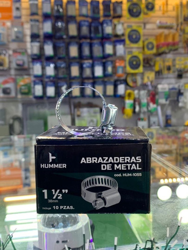 Abrazadera Marca Hummer Metal 1 1/2