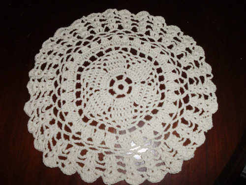 Carpeta De Crochet Modelo Flor