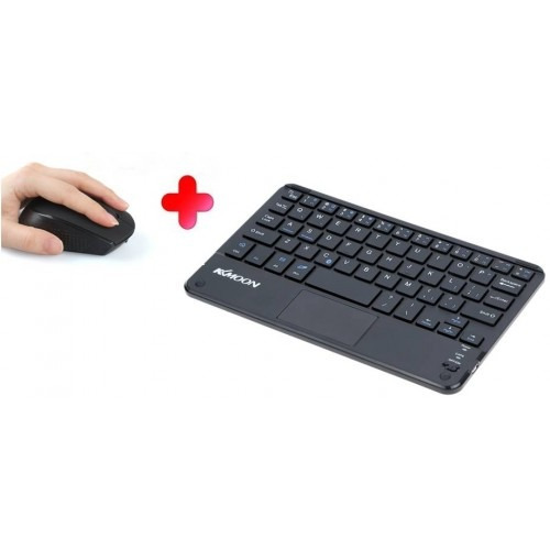 Mouse Bluetooth + Teclado Bluetooth, Recargables