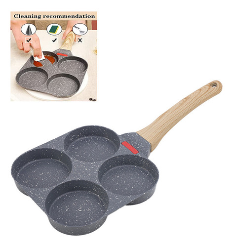 Sartén Multiusos De Inducción De Huevos 3 En 1 Divisores De