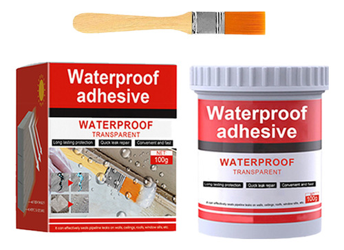 Sellador Impermeable Líquido Transparente De 100 G