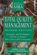 Libro Total Quality Management : Strategies And Technique...