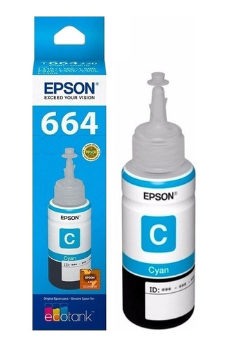Epson T664220-al Botella Tinta T664220-al L200 Cyan