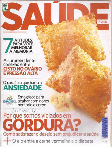 Revista Saúde É Vital Nº 340 Setembro De 2011