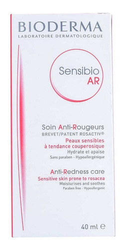 Imagen 3 de 3 de Crema AR Bioderma Sensibio día/noche para piel sensible de 40mL