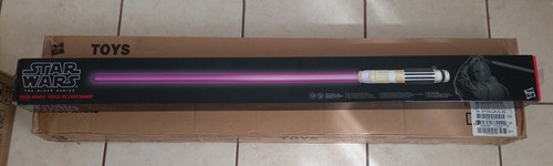 Mace Windu Force Fx Lightsaber Black Series (Usado)