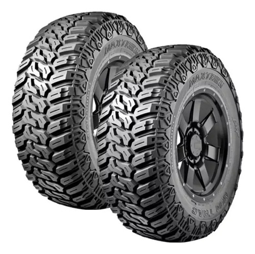 Paquete De 2 Llantas 35x12.50 R15 Maxtrek Mud Trac 113q