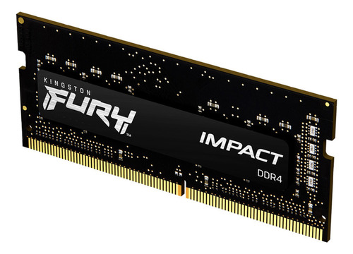 Memoria Ram Kingston Fury Impact Ddr4 Sodimm 8gb 2666mt/s