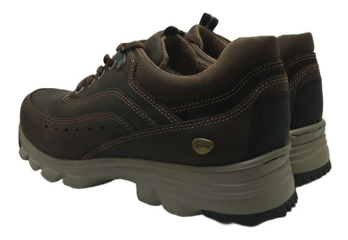 Zapatilla Hombre Cavatini 7503 Cordón Cuero