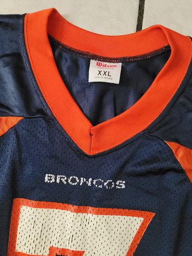 Jersey Broncos Denver Nfl Wilson John Elway 2xl (Usado)