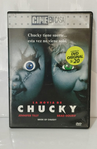 Dvd La Novia De Chucky - Ronny Yu 1998 Universal Pictures