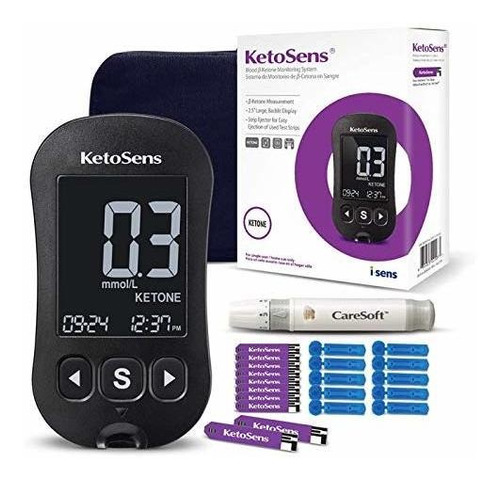 Ketosens Blood Ketone Monitoring Starter Kit + App: Ideal (