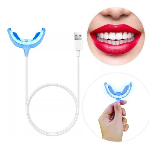 Blanqueador Profesional De Dientes Con Luz Led Uv Portatil