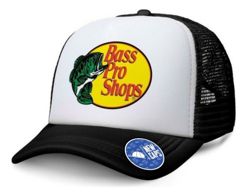 Gorra Trucker Custom Bass Pro Shops Pesca New Caps