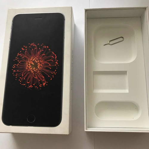 Caja Vacía iPhone 6 Plus, Space Gray, 16gb Con Llave