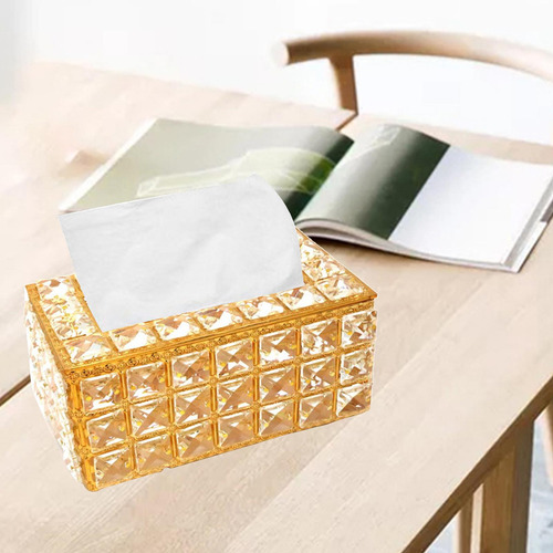 Servilletero Rectangular Con Cubierta De Caja De Pañuelos