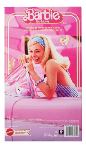 Barbie Pelicula Barbie Gold Disco 2023 Hpj99 Mattel
