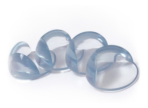 Imagen 1 de 4 de Esquineros Redondos Transparentes De Silicona - Baby Innovat