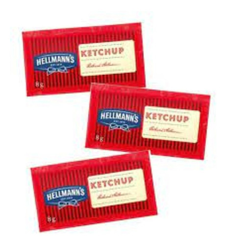 Ketchup Hellmanns Individual X 196 Uds