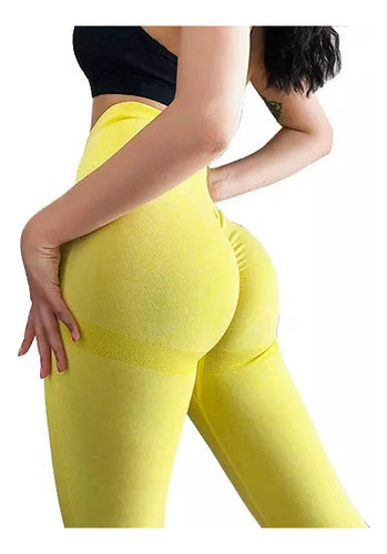 Leggings Fitness Gimnasia Piernas Levantamiento Glúteos