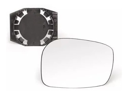 Imagem 2 de 4 de Lente Vidro Retrovisor C/ Base Fox 2003 A 2008 Ld