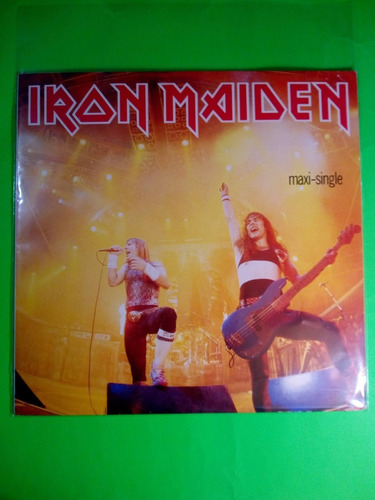 Iron Maiden - Running Free (vinilo 12'' 33rpm 1985 Alemania)