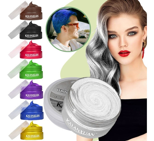 Cera Peinar Cabello Calidad Hair Wax Colores Varios Ash Full