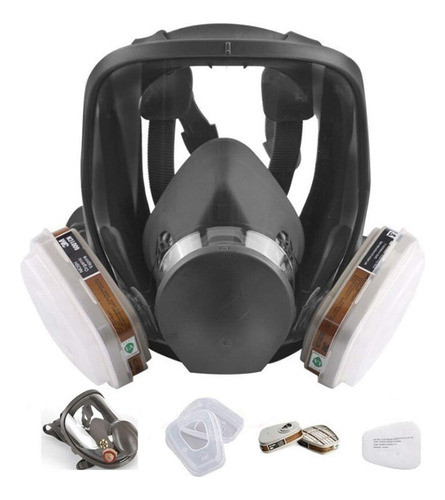 Respirador Cara Completa 15 1 Amplio Campo Vision Utilizado