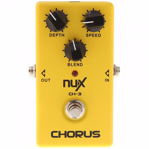 Nux Ch3 Vintage Chorus Pedal Modulador Para Guitarra