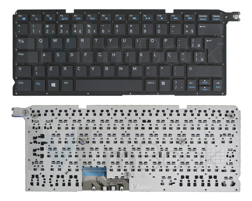 Teclado Para Notebook Dell Vostro 5460 Mp-12g78pa-920 Br Cor Conforme Imagens Do Anúncio Idioma Português Brasil