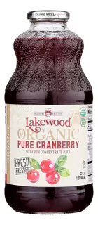 Lakewood Pure Organic Cranberry Juice 946ml