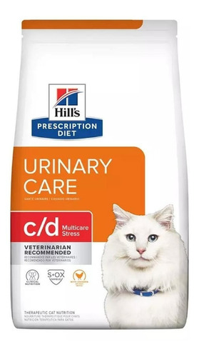 Hills C/d Stress Felino Cuidado Urinario 1.8kg