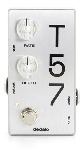 Imagen 1 de 4 de Pedal Guitarra Dedalo T57 System Tremolo True Bypass Efecto