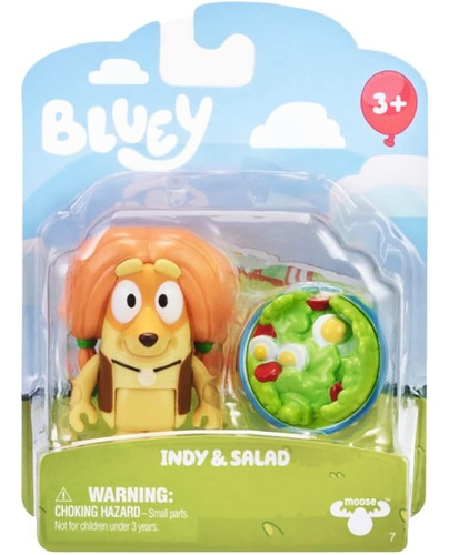 Bluey Figura Indy Con Ensalada Moose - P3