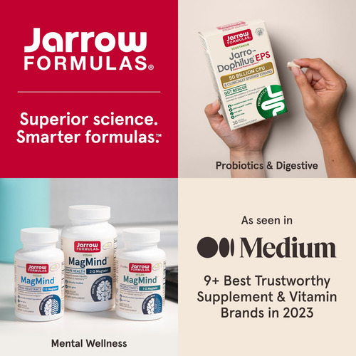 Jarrow Formulas Energy Optimizer Con Hongos 90 Cápsulas