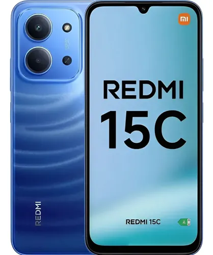 スマートフォン本体 Xiaomi Redmi 15C 8GB/256GB Xiaomi Redmi 15c 256gb 8gb Ram Dual Sim Capa protetora Cor Azul