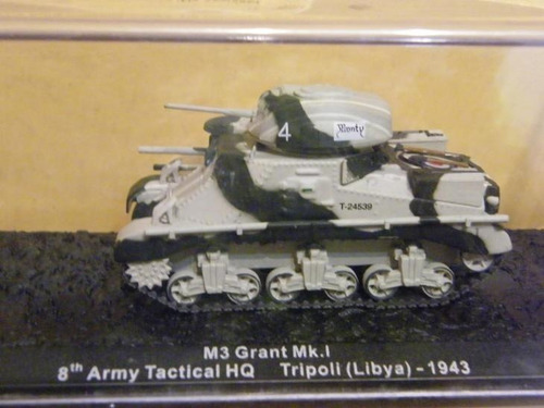 Imagem 2 de 6 de M3 Grant Mk. I Tripoli (libya) 1943 - Altaya - Frete Grátis