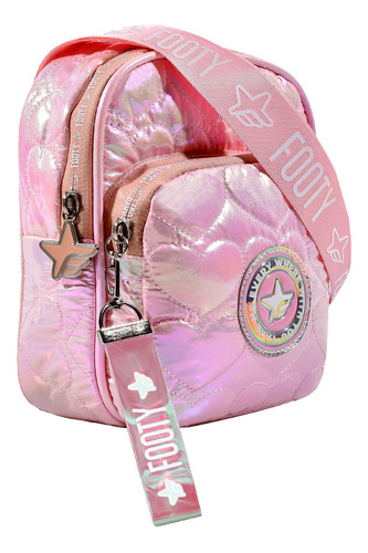 Imagen 1 de 8 de Bandolera Cartera Footy Fashion Mini Mochila Mochilita