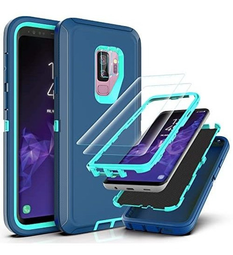 Ymhxcy Galaxy S9 Plus Case With Self Healing Flexible Px5zv