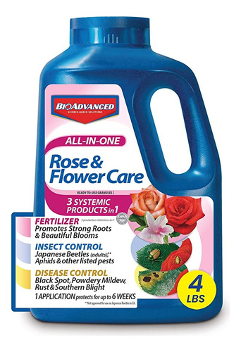 Bioadvanced E Cuidado De Rosas Y Flores Todo En Uno, Fertil.