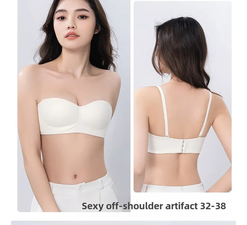 Sudadera Sin Tirantes Invisible, Sin Tirantes, Con Sujetador