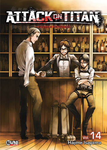 Attack On Titan Vol. 14, De Hajime Isayama., Vol. 14. Editorial Ovni Press, Tapa Blanda En Español, 2018