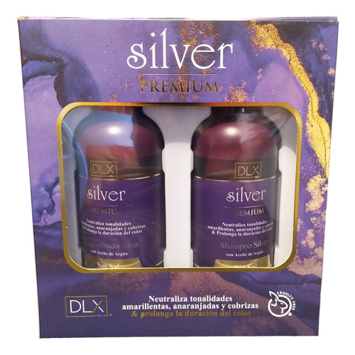 Shampoo Y Acondicionador Silver Deluxe 
