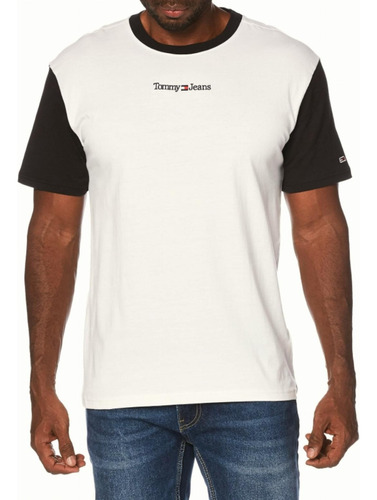 Tommy Hilfiger Dm0dm16323 Camiseta Para Hombre Color Negro
