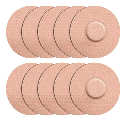 Paquete De 10 Cubiertas Para Sensores Parches Impermeables