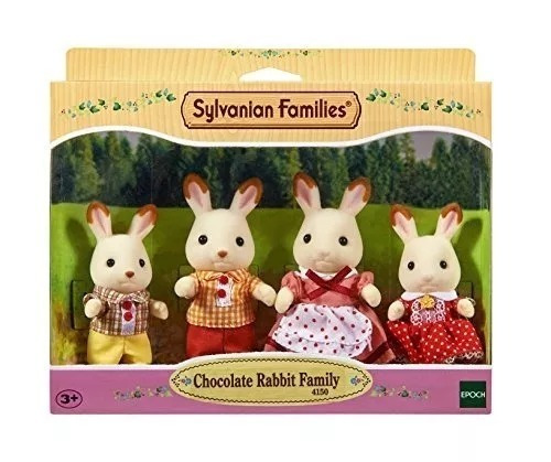 Sylvanian Families 4150 Familia De Conejos Chocolate Intek