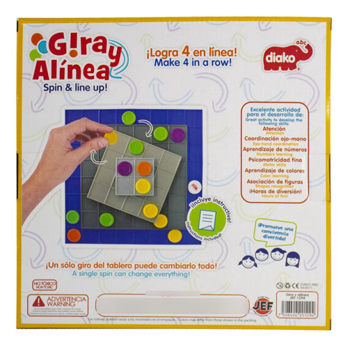 Juego De Mesa Gira Y Alínea
