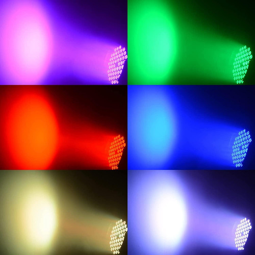 Luces Led De Escenario Activadas Por Sonido, Rgb Dmx Stage D