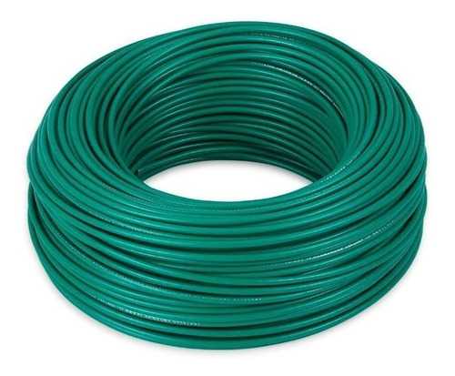 Cable Thhw Número 6 100m Verde Pvc 90° Mayor Y Detal Oferta