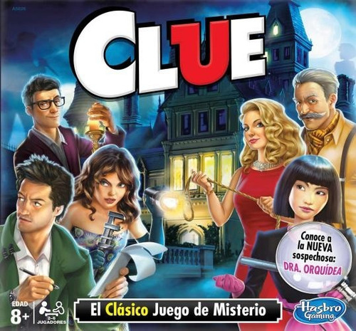 Juego De Mesa Clue Clásico Nuevo Original Hasbro En Español